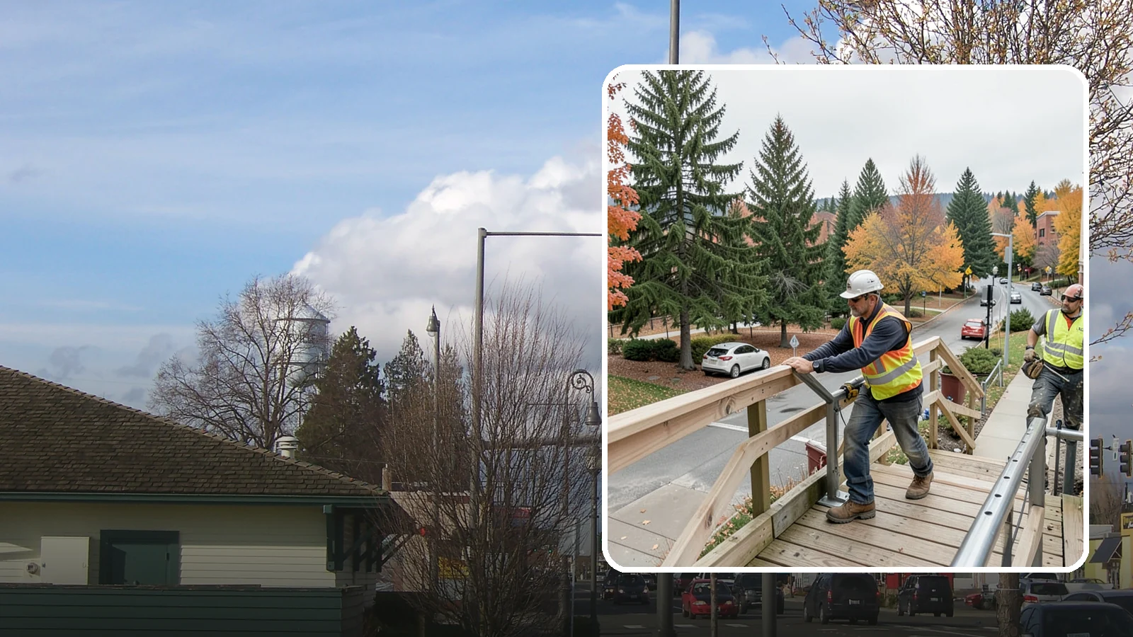 Handrail Installation in Marysville, Snohomish County, WA - We install code-compliant handrails and guardrails at stairs, ramps, and elevated public surfaces.