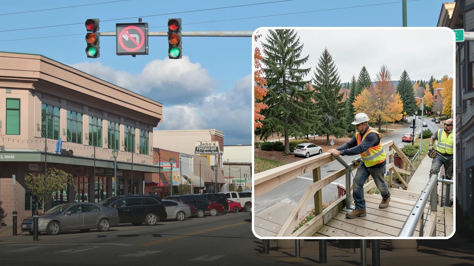 Handrail Installation in Monroe, Snohomish County, WA - We install code-compliant handrails and guardrails at stairs, ramps, and elevated public surfaces.