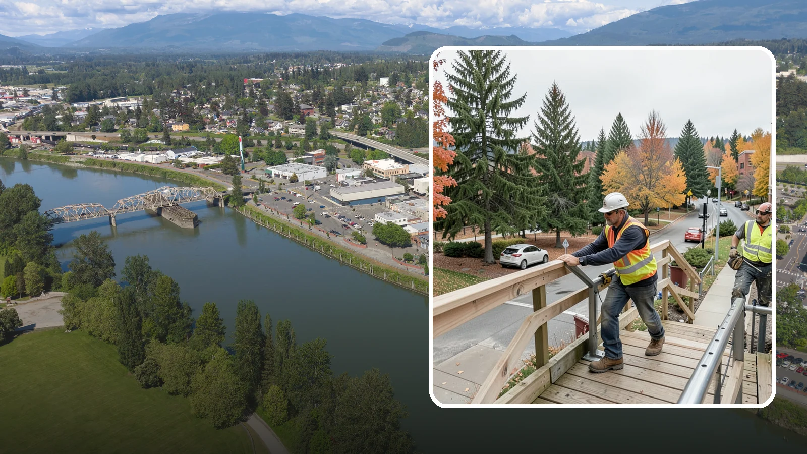 Handrail Installation in Mount Vernon, Skagit County, WA - We install code-compliant handrails and guardrails at stairs, ramps, and elevated public surfaces.