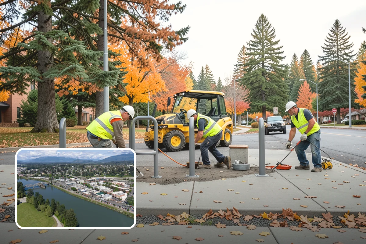 Handrail Installation in Mount Vernon, Skagit County, WA - Meets ADA graspability, height, and code load requirements