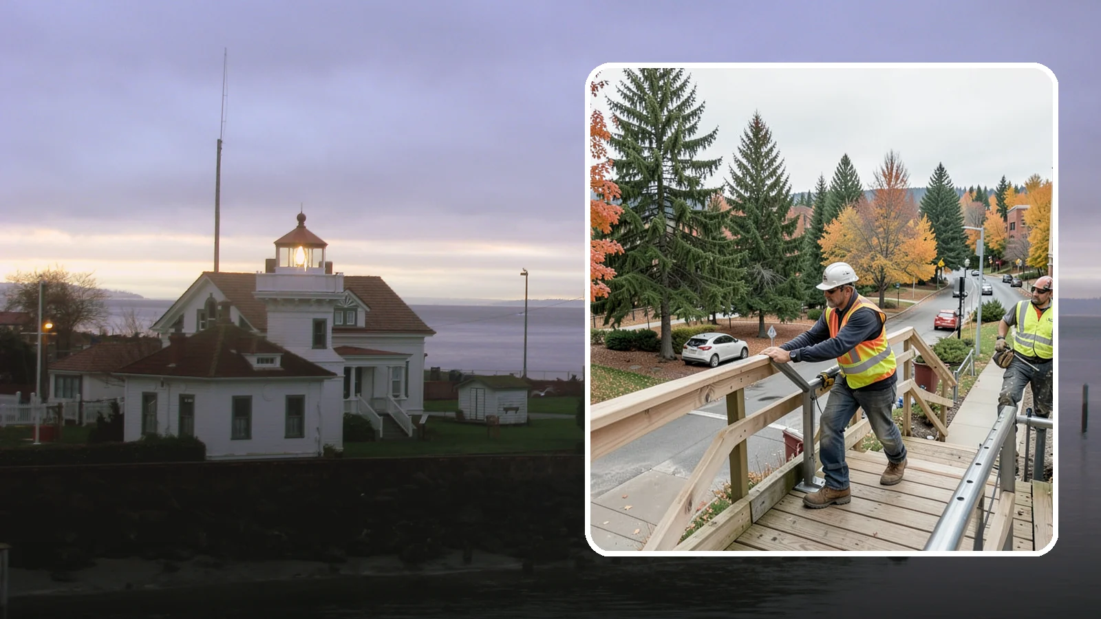 Handrail Installation in Mukilteo, Snohomish County, WA - We install code-compliant handrails and guardrails at stairs, ramps, and elevated public surfaces.