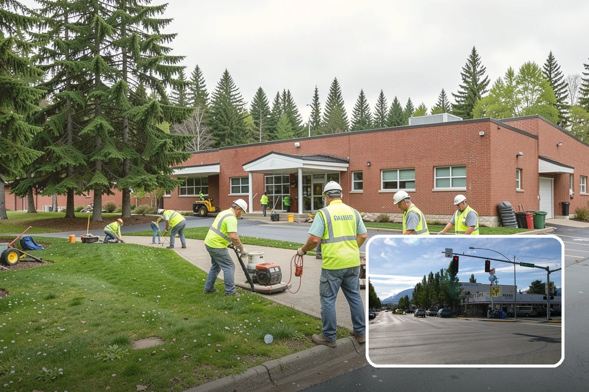Handrail Installation in North Bend, King County, WA - Meets ADA graspability, height, and code load requirements