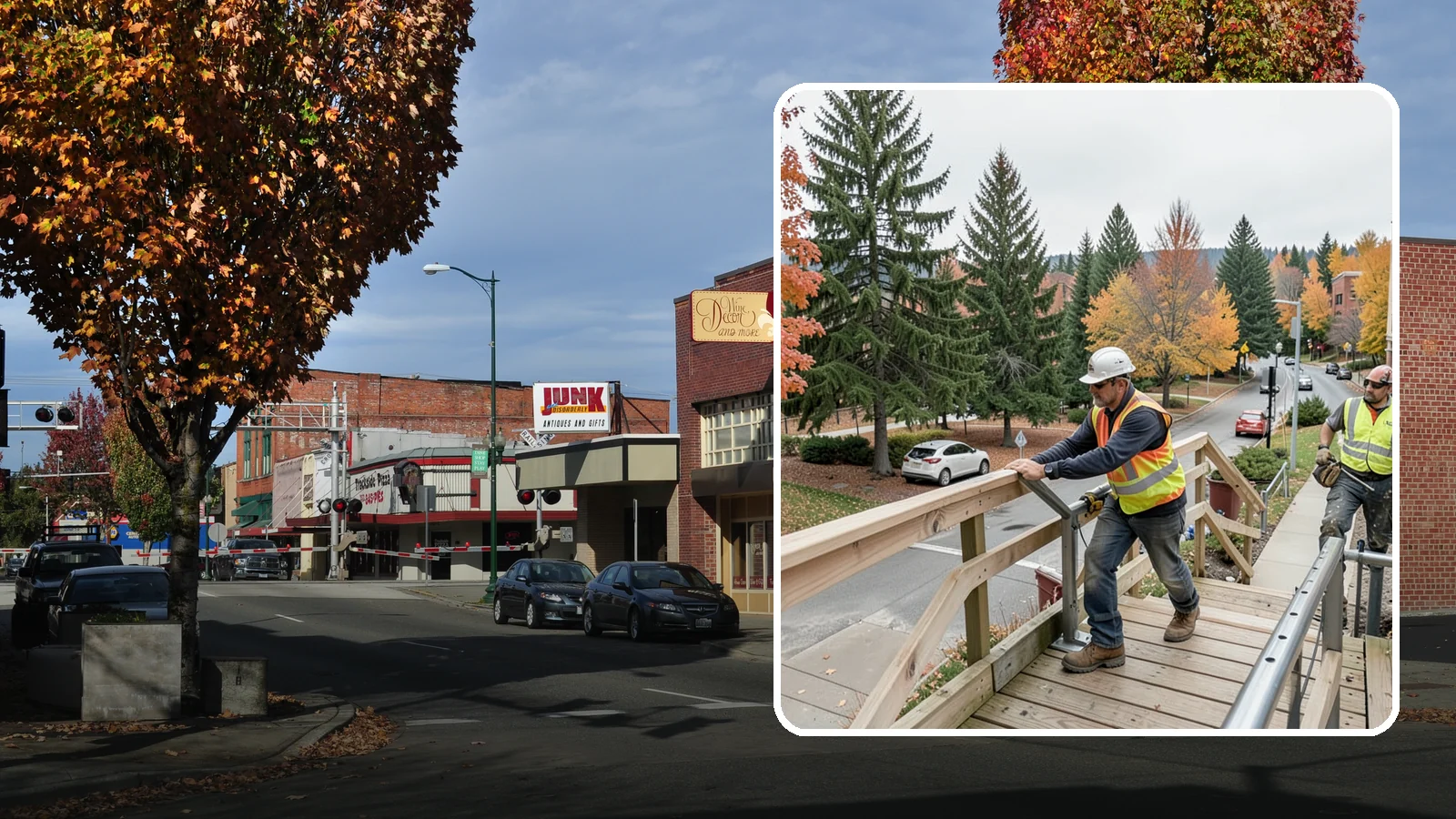 Handrail Installation in Puyallup, Pierce County, WA - We install code-compliant handrails and guardrails at stairs, ramps, and elevated public surfaces.
