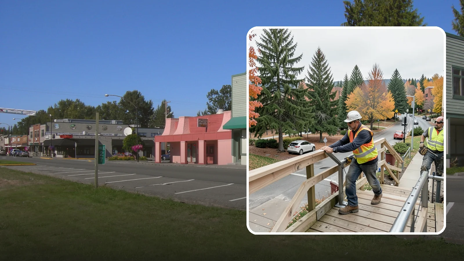 Handrail Installation in Snoqualmie, King County, WA - We install code-compliant handrails and guardrails at stairs, ramps, and elevated public surfaces.