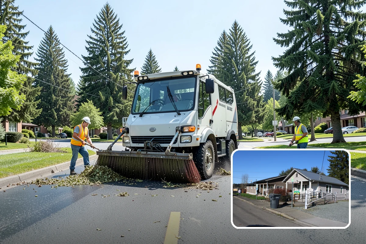 Handrail Installation in South Prairie, Pierce County, WA - Meets ADA graspability, height, and code load requirements