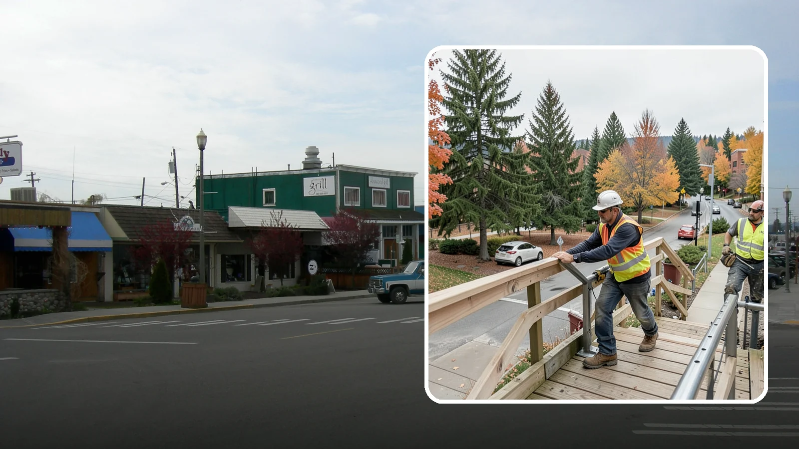 Handrail Installation in Stanwood, Snohomish County, WA - We install code-compliant handrails and guardrails at stairs, ramps, and elevated public surfaces.