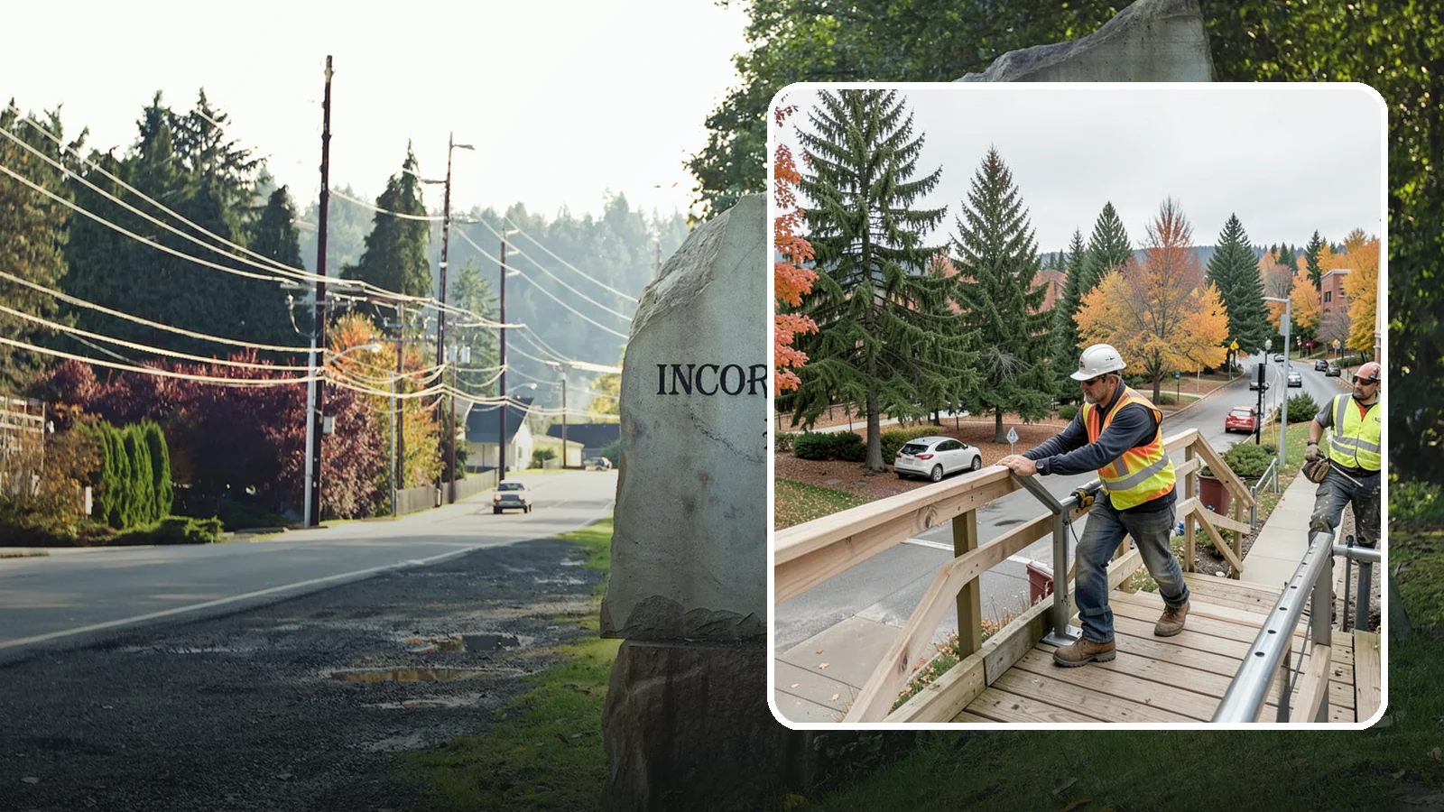 Handrail Installation in Wilkeson, Pierce County, WA - We install code-compliant handrails and guardrails at stairs, ramps, and elevated public surfaces.