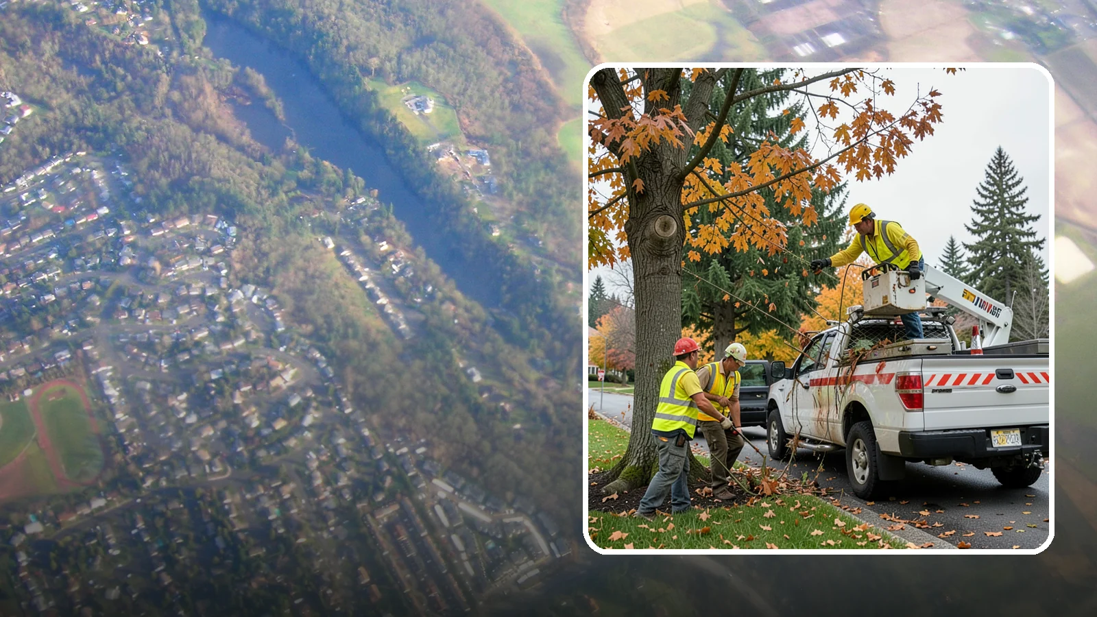 Hazard Tree Inspections in Algona, King County, WA - Field inspections of suspect public trees by certified arborists to identify defects and recommend mitigation before failure...