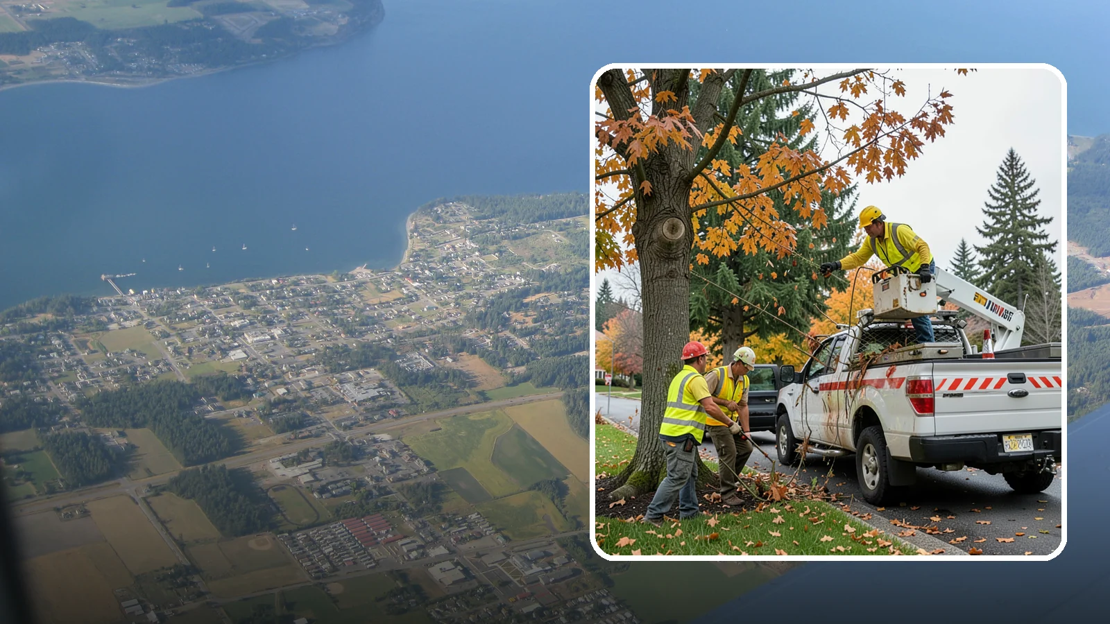Hazard Tree Inspections in Coupeville, Island County, WA - Field inspections of suspect public trees by certified arborists to identify defects and recommend mitigation before failure...