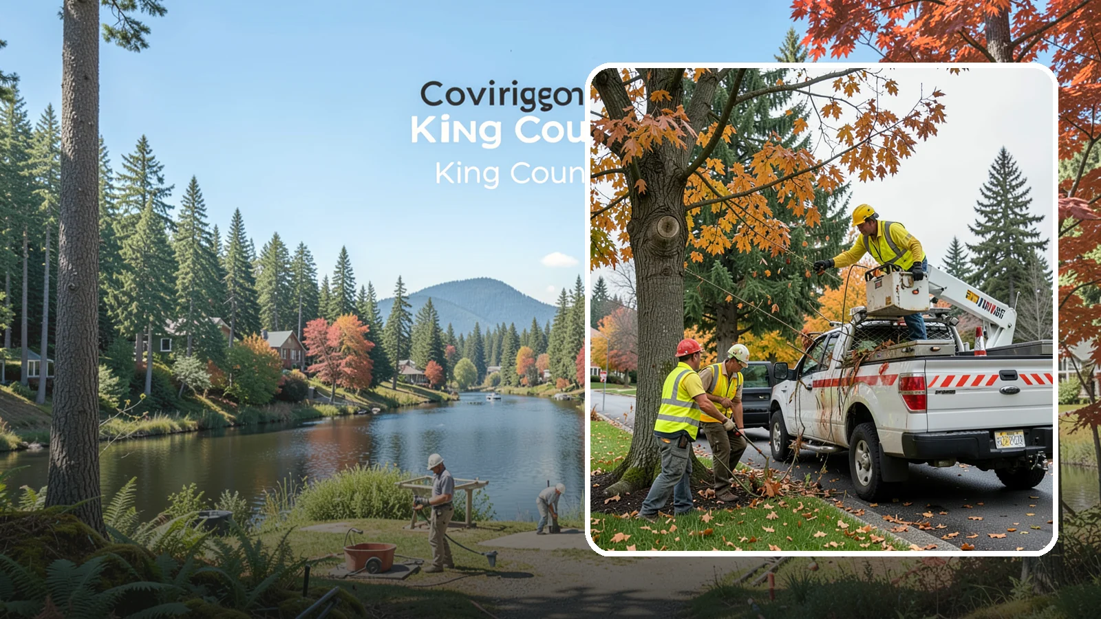 Hazard Tree Inspections in Covington, King County, WA - Field inspections of suspect public trees by certified arborists to identify defects and recommend mitigation before failure...