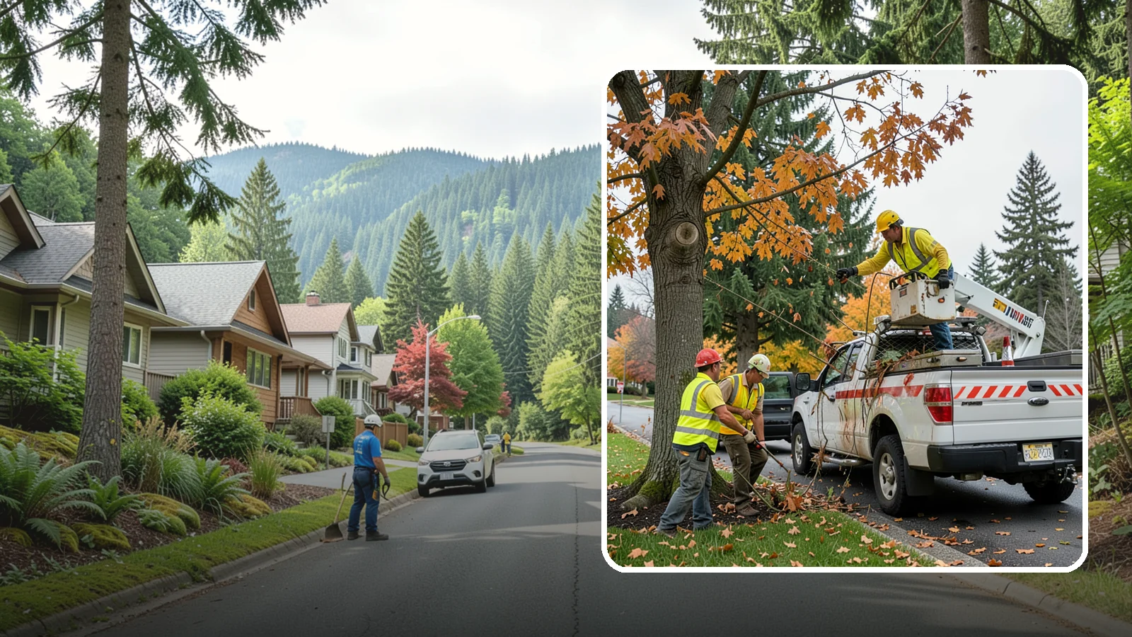 Hazard Tree Inspections in Darrington, Snohomish County, WA - Field inspections of suspect public trees by certified arborists to identify defects and recommend mitigation before failure...