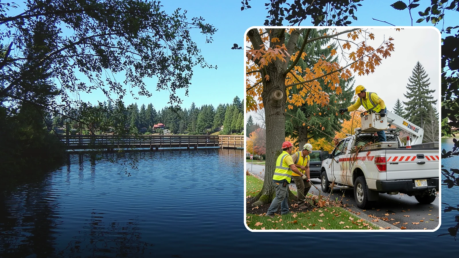 Hazard Tree Inspections in Federal Way, King County, WA - Field inspections of suspect public trees by certified arborists to identify defects and recommend mitigation before failure...
