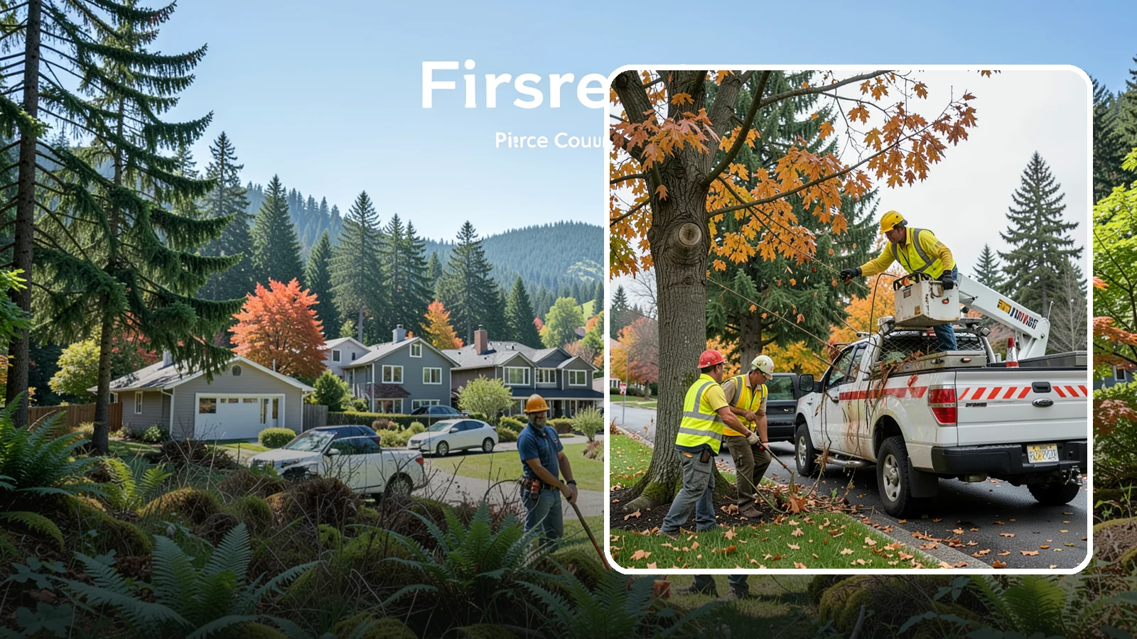 Hazard Tree Inspections in Fircrest, Pierce County, WA - Field inspections of suspect public trees by certified arborists to identify defects and recommend mitigation before failure...