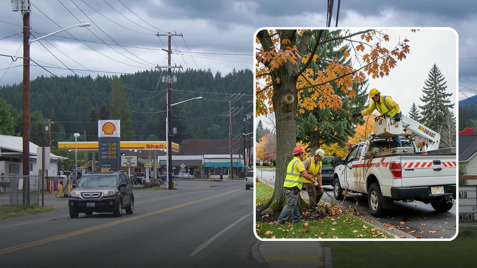 Hazard Tree Inspections in Granite Falls, Snohomish County, WA - Field inspections of suspect public trees by certified arborists to identify defects and recommend mitigation before failure...
