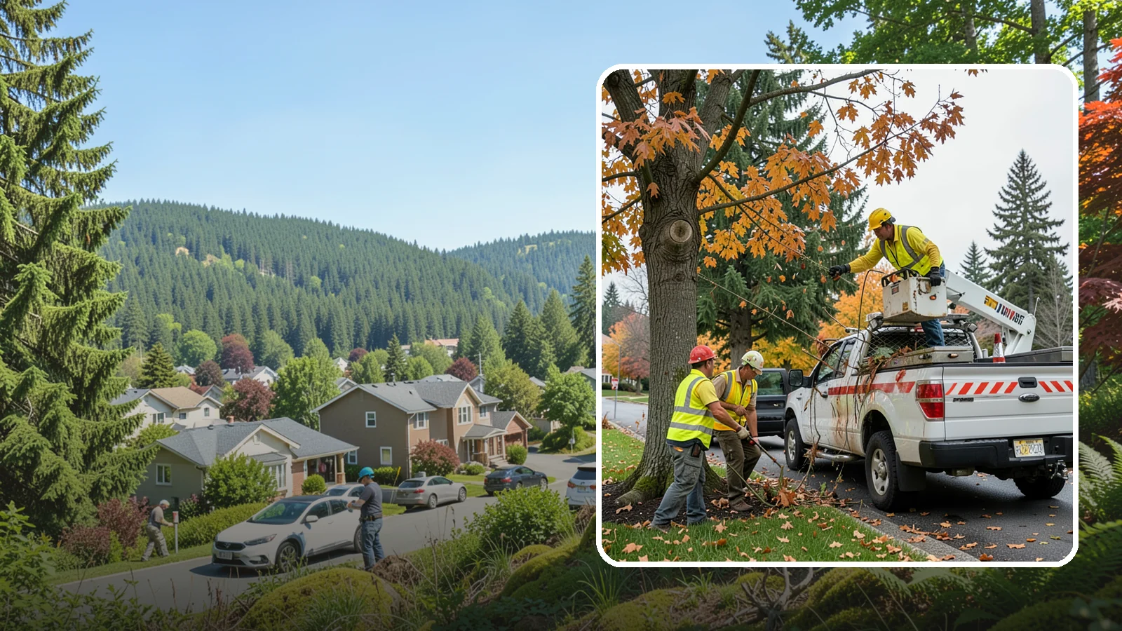 Hazard Tree Inspections in Index, Snohomish County, WA - Field inspections of suspect public trees by certified arborists to identify defects and recommend mitigation before failure...