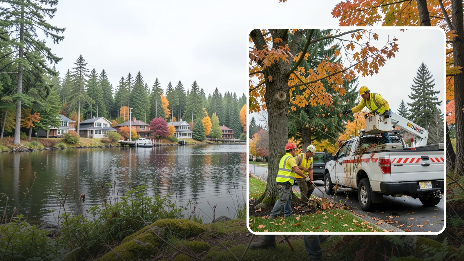 Hazard Tree Inspections in La Conner, Skagit County, WA - Field inspections of suspect public trees by certified arborists to identify defects and recommend mitigation before failure...