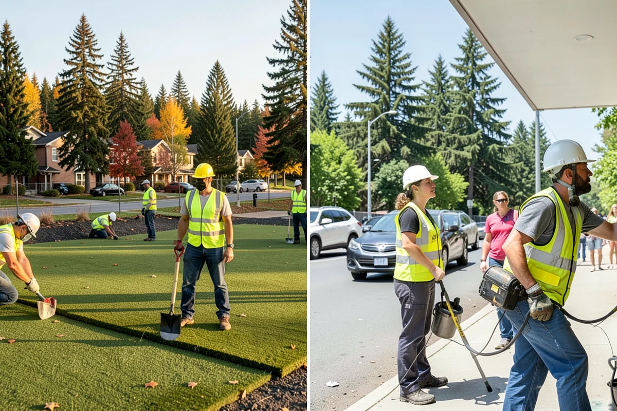 Hazard Tree Inspections in Lake Forest Park, King County, WA - Intake of flagged trees from staff, residents, or patrols