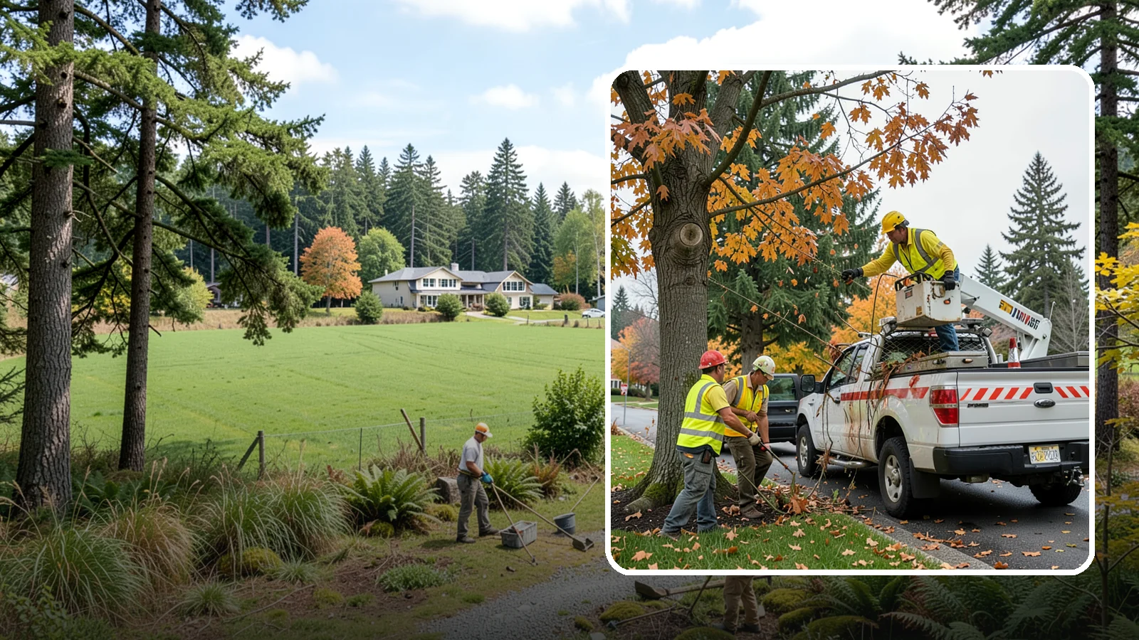 Hazard Tree Inspections in Lyman, Skagit County, WA - Field inspections of suspect public trees by certified arborists to identify defects and recommend mitigation before failure...