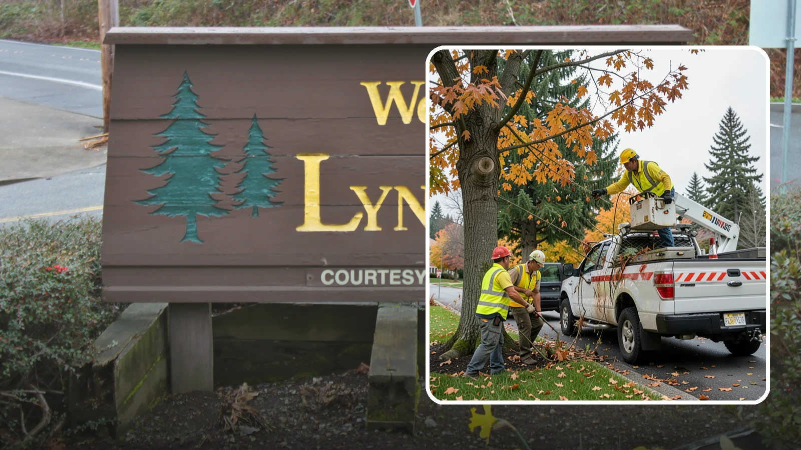 Hazard Tree Inspections in Lynnwood, Snohomish County, WA - Field inspections of suspect public trees by certified arborists to identify defects and recommend mitigation before failure...