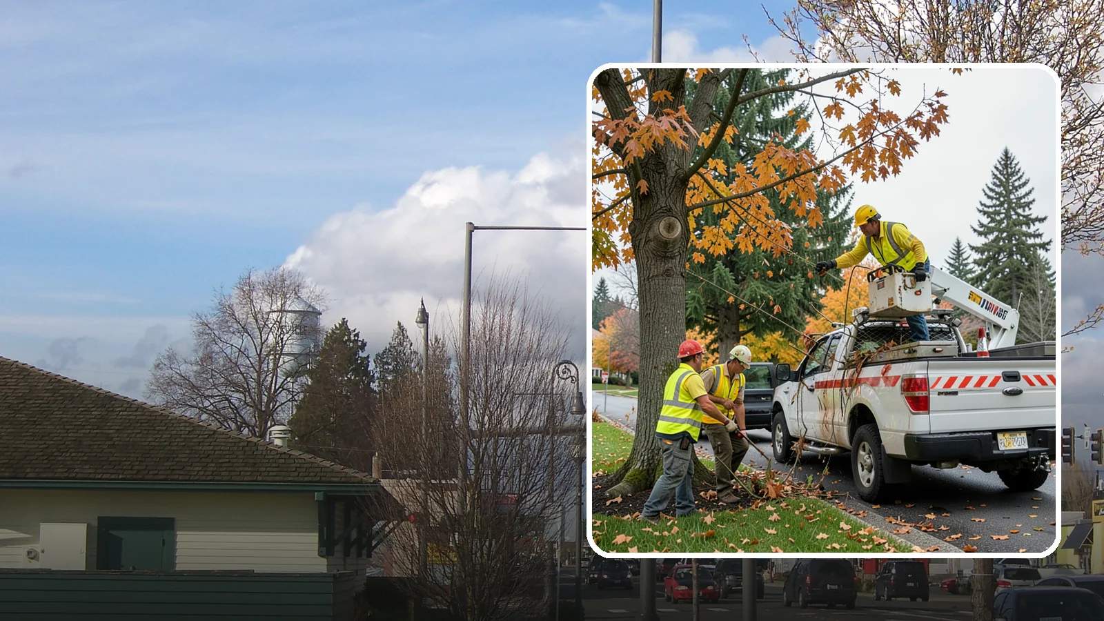 Hazard Tree Inspections in Marysville, Snohomish County, WA - Field inspections of suspect public trees by certified arborists to identify defects and recommend mitigation before failure...