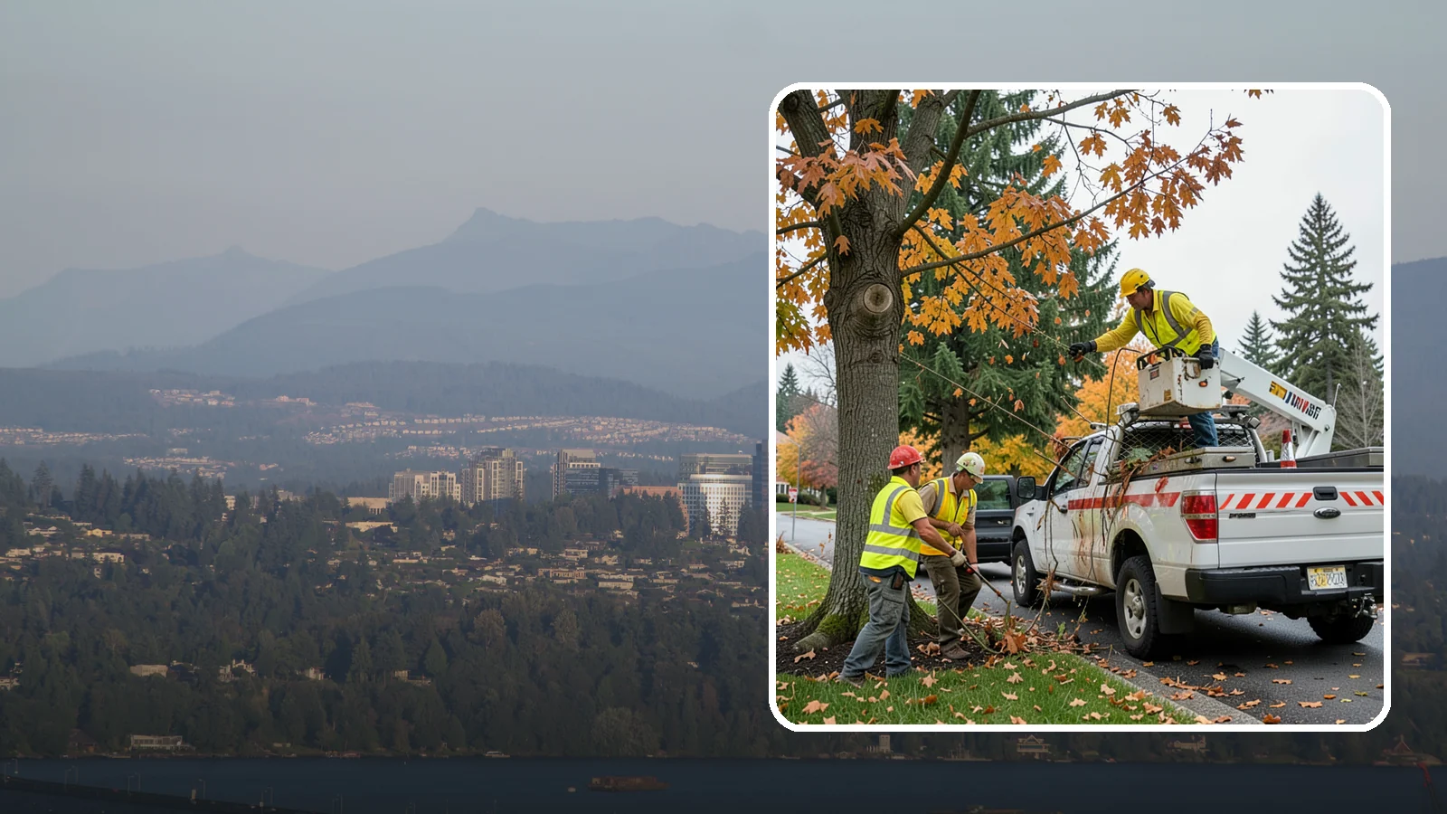Hazard Tree Inspections in Medina, King County, WA - Field inspections of suspect public trees by certified arborists to identify defects and recommend mitigation before failure...