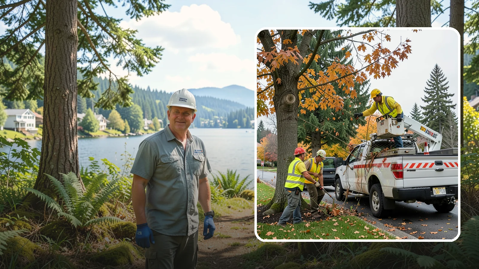 Hazard Tree Inspections in Milton, King County, WA - Field inspections of suspect public trees by certified arborists to identify defects and recommend mitigation before failure...