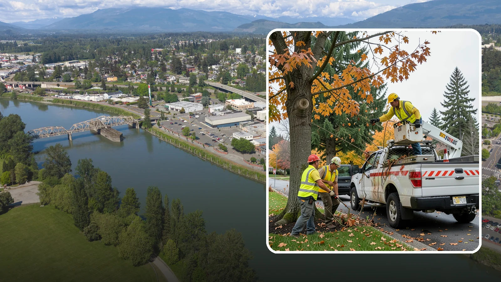 Hazard Tree Inspections in Mount Vernon, Skagit County, WA - Field inspections of suspect public trees by certified arborists to identify defects and recommend mitigation before failure...