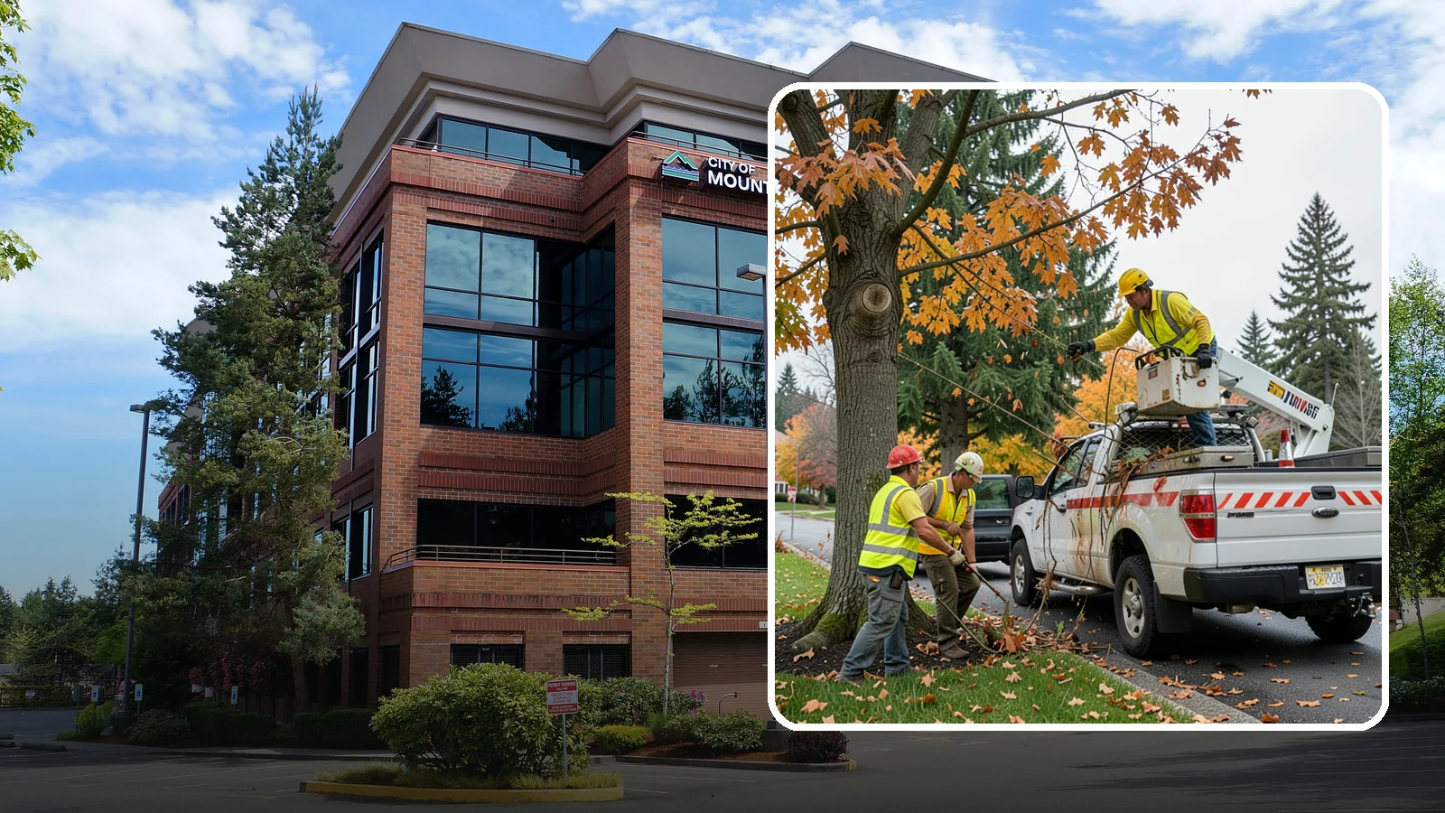 Hazard Tree Inspections in Mountlake Terrace, Snohomish County, WA - Field inspections of suspect public trees by certified arborists to identify defects and recommend mitigation before failure...
