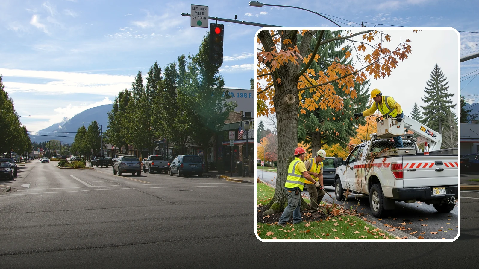 Hazard Tree Inspections in North Bend, King County, WA - Field inspections of suspect public trees by certified arborists to identify defects and recommend mitigation before failure...