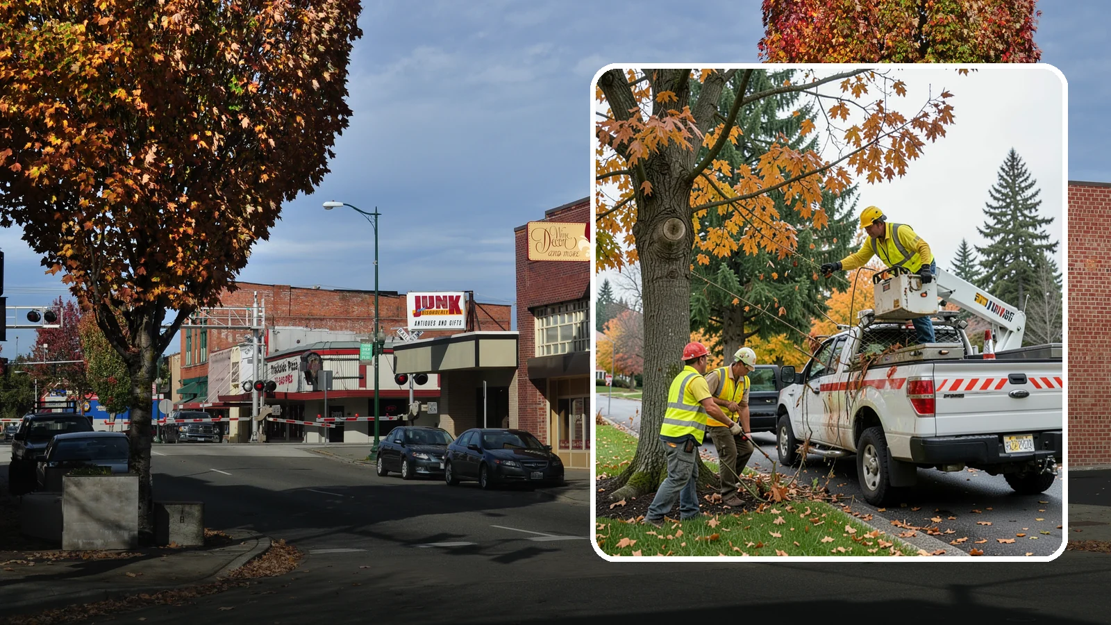 Hazard Tree Inspections in Puyallup, Pierce County, WA - Field inspections of suspect public trees by certified arborists to identify defects and recommend mitigation before failure...