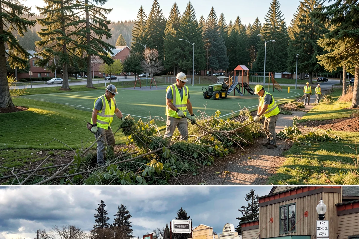 Hazard Tree Inspections in Roy, Pierce County, WA - Inspections continue year-round, with demand rising ahead of the fall storm season and immediately after major wind or snow...