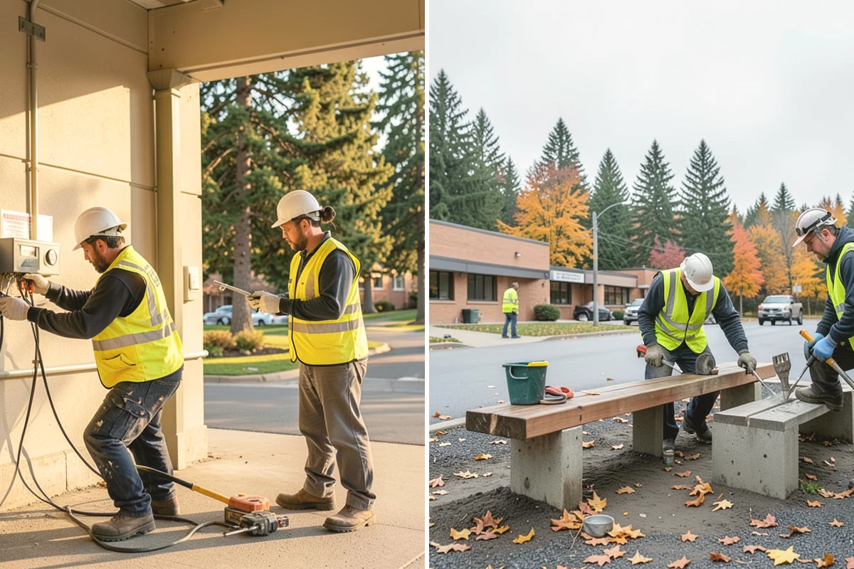 Hazard Tree Inspections in Ruston, Pierce County, WA - Intake of flagged trees from staff, residents, or patrols