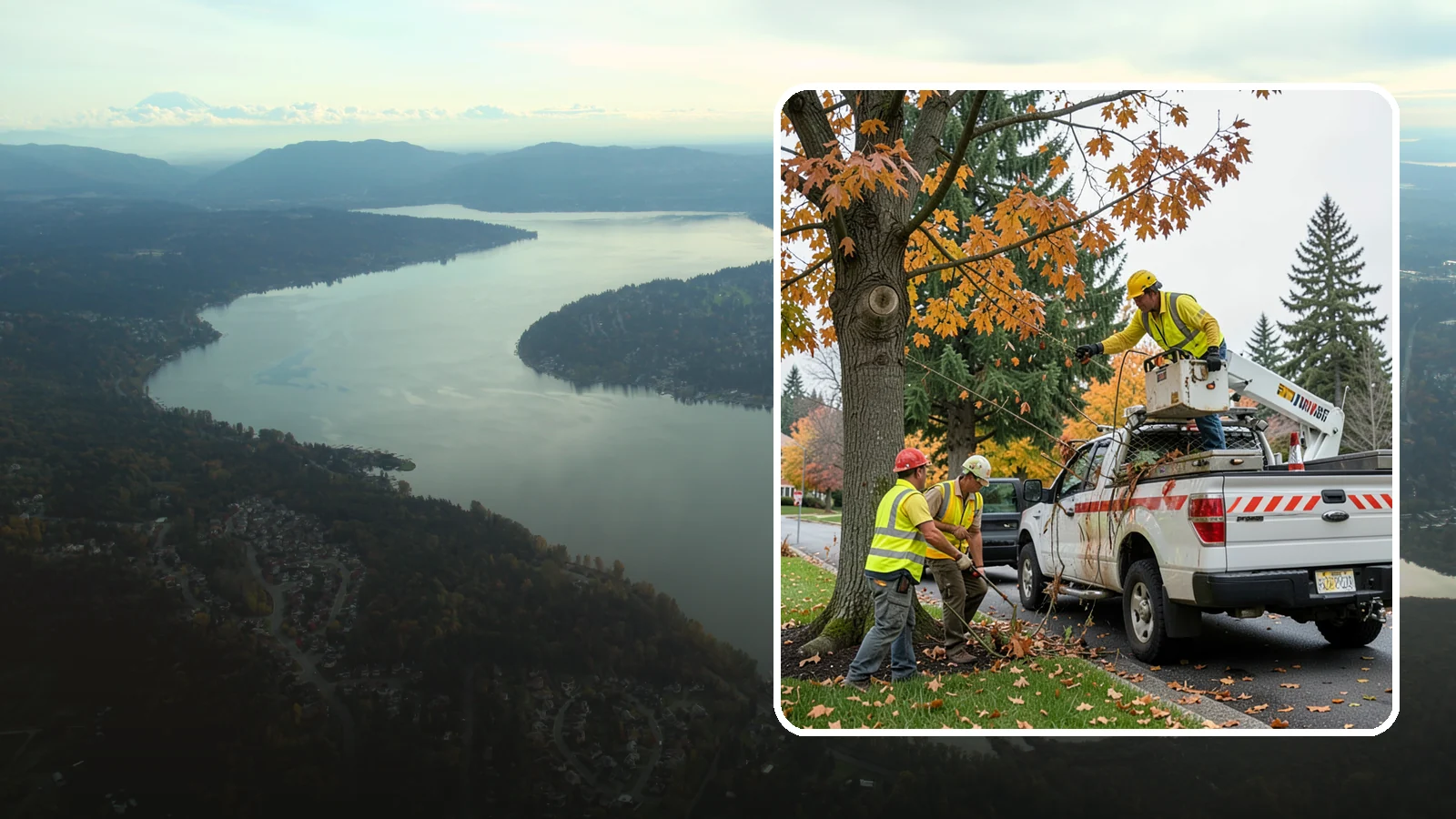 Hazard Tree Inspections in Sammamish, King County, WA - Field inspections of suspect public trees by certified arborists to identify defects and recommend mitigation before failure...