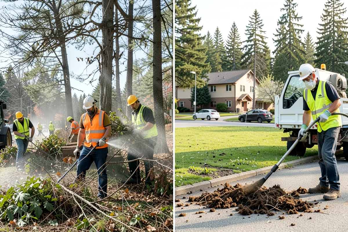 Hazard Tree Inspections in Seattle, King County, WA - Intake of flagged trees from staff, residents, or patrols