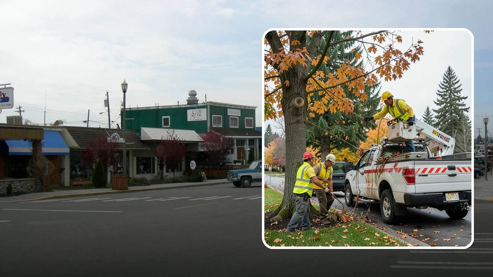 Hazard Tree Inspections in Stanwood, Snohomish County, WA - Field inspections of suspect public trees by certified arborists to identify defects and recommend mitigation before failure...