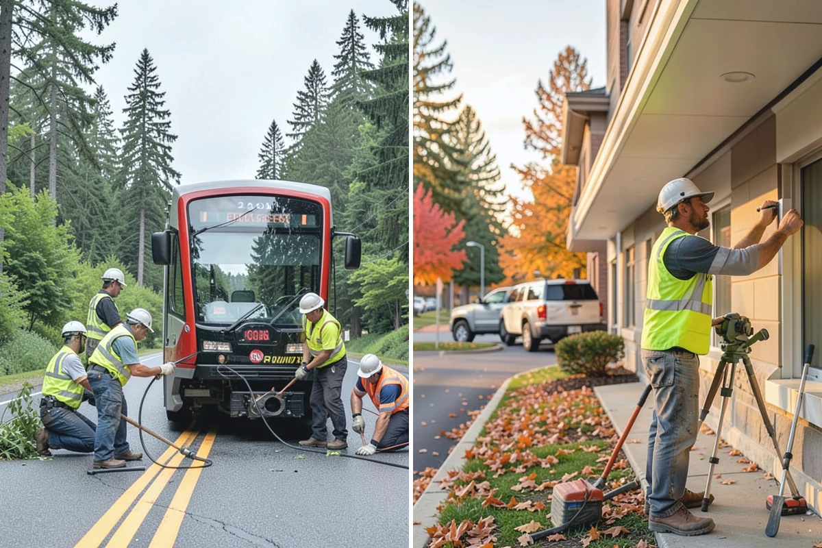 Hazard Tree Inspections in Sumner, Pierce County, WA - Intake of flagged trees from staff, residents, or patrols