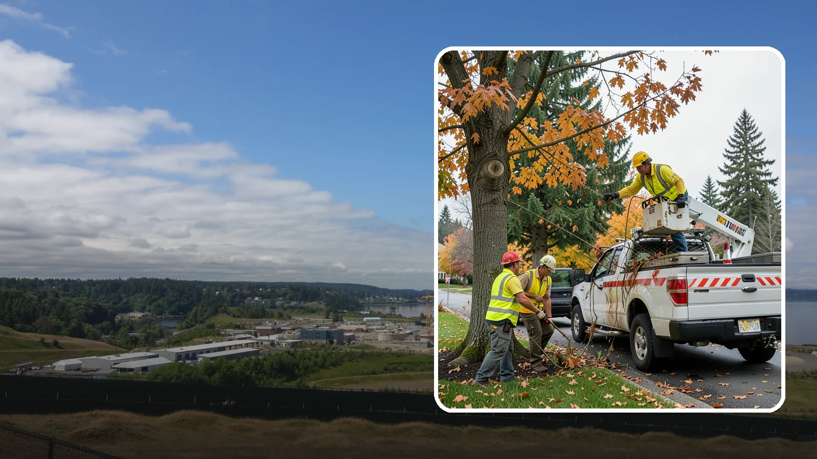 Hazard Tree Inspections in University Place, Pierce County, WA - Field inspections of suspect public trees by certified arborists to identify defects and recommend mitigation before failure...