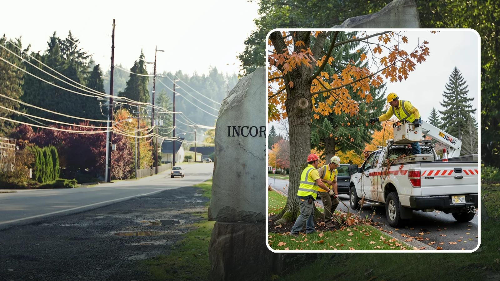 Hazard Tree Inspections in Wilkeson, Pierce County, WA - Field inspections of suspect public trees by certified arborists to identify defects and recommend mitigation before failure...