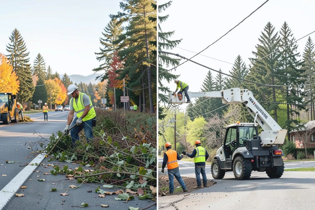 Hazard Tree Inspections in Wilkeson, Pierce County, WA - Intake of flagged trees from staff, residents, or patrols