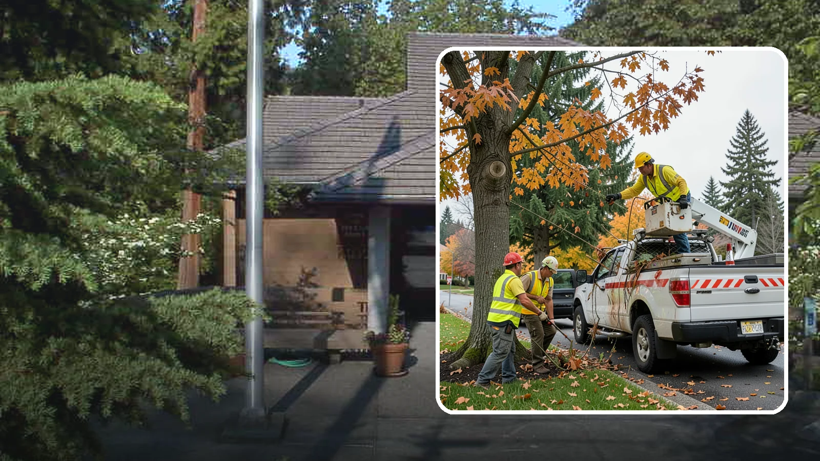 Hazard Tree Inspections in Yarrow Point, King County, WA - Field inspections of suspect public trees by certified arborists to identify defects and recommend mitigation before failure...