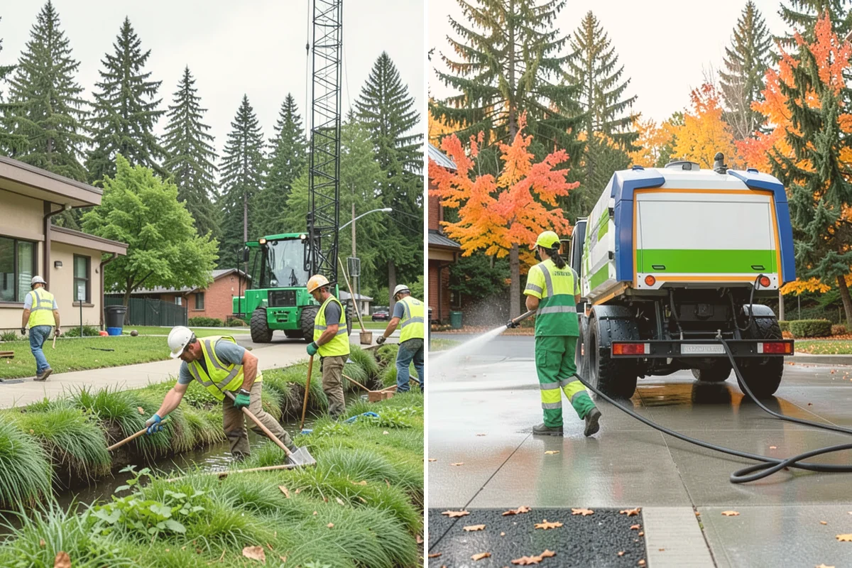 Headstone Cleaning in Bellevue, King County, WA - Assess marker material and condition before treatment
