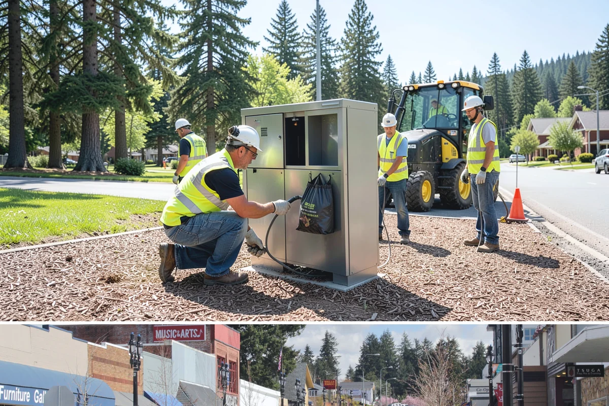 Headstone Cleaning in Bothell, King County, WA - Drier summer months offer ideal conditions for cleaning and allowing markers to fully dry between steps.