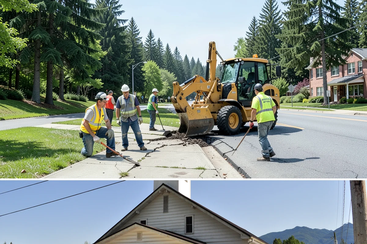 Headstone Cleaning in Concrete, Skagit County, WA - Drier summer months offer ideal conditions for cleaning and allowing markers to fully dry between steps.