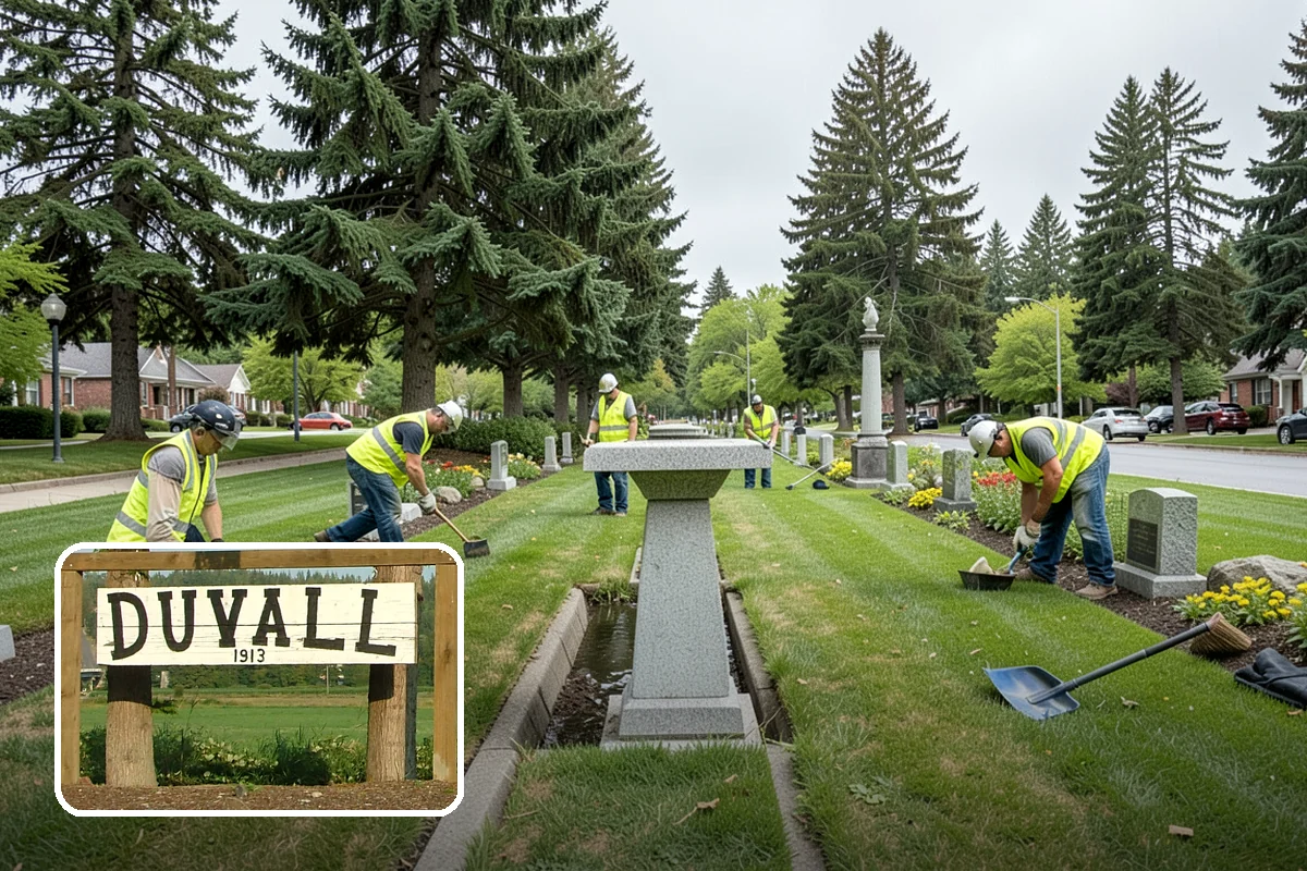 Headstone Cleaning in Duvall, King County, WA - Conservation-safe methods that protect aging stone
