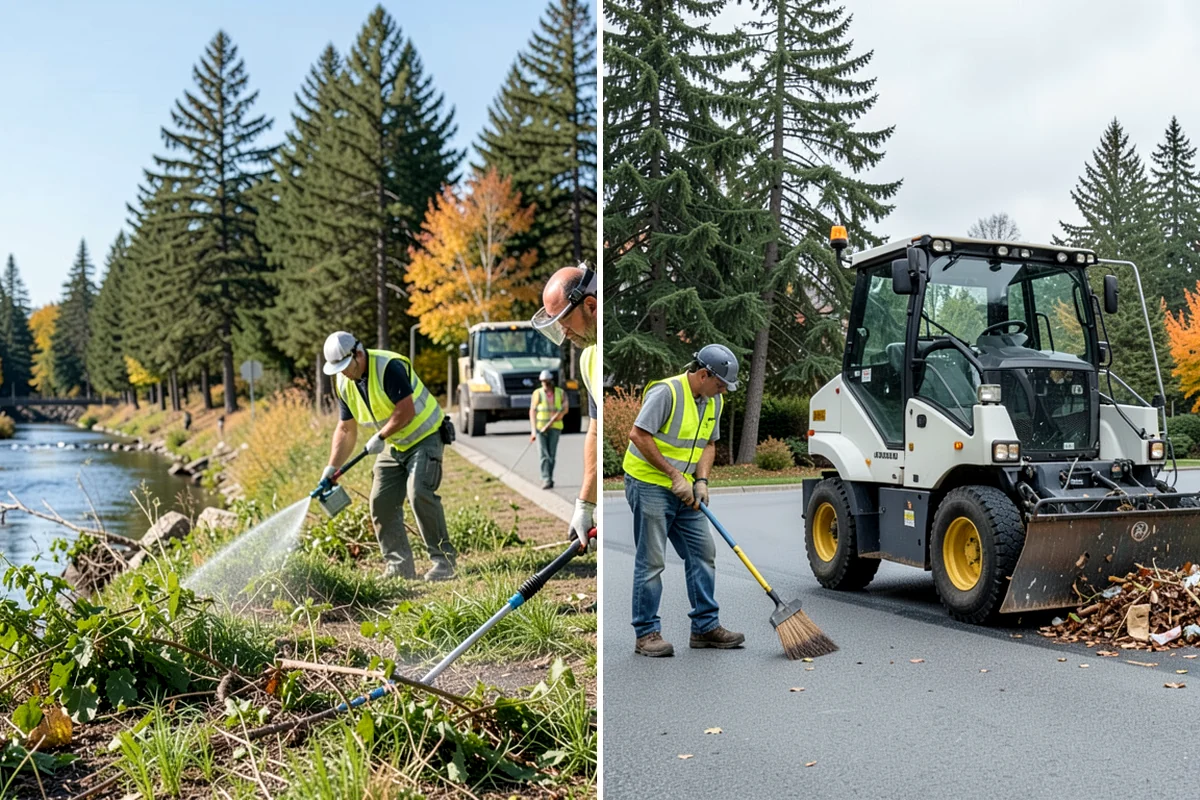 Headstone Cleaning in Fircrest, Pierce County, WA - Assess marker material and condition before treatment