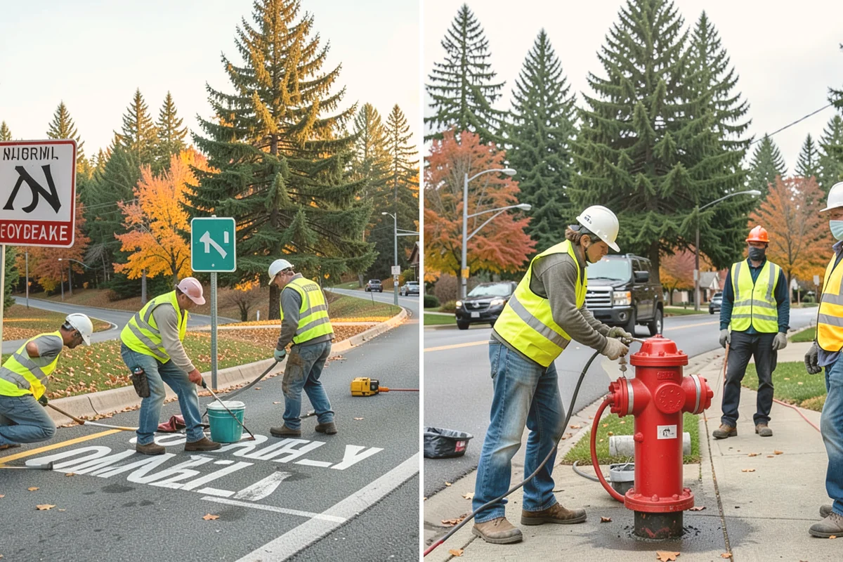 Headstone Cleaning in Kent, King County, WA - Assess marker material and condition before treatment