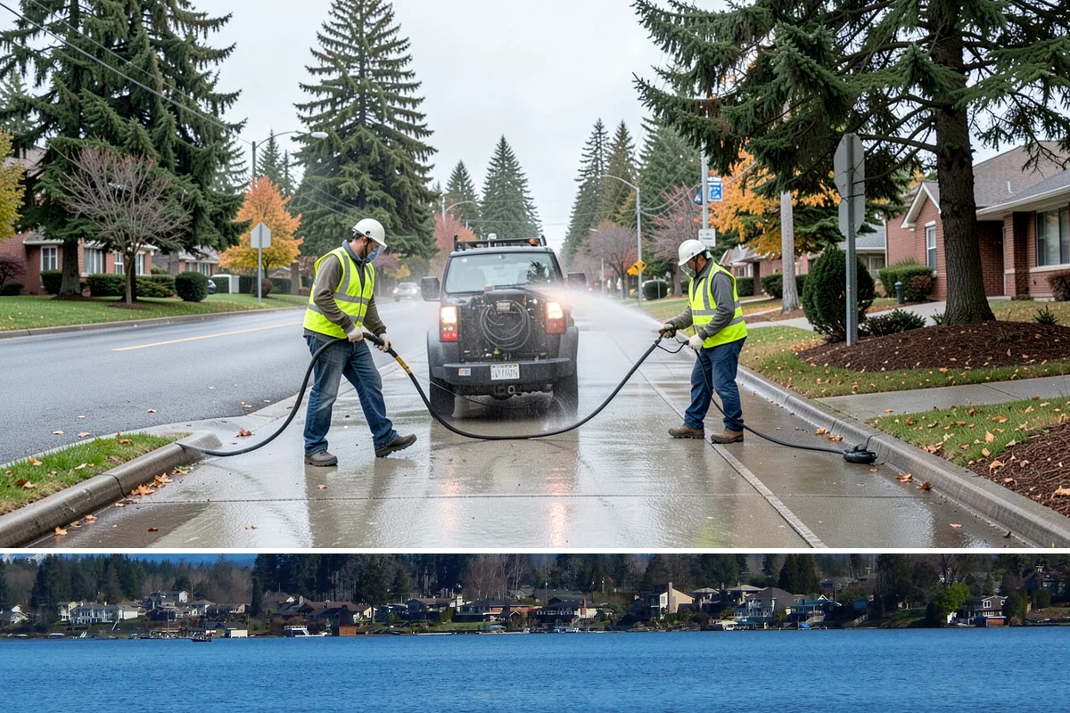 Headstone Cleaning in Lake Stevens, Snohomish County, WA - Drier summer months offer ideal conditions for cleaning and allowing markers to fully dry between steps.