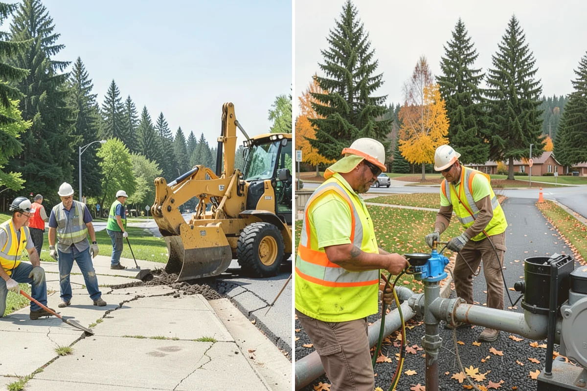 Headstone Cleaning in Mount Vernon, Skagit County, WA - Assess marker material and condition before treatment