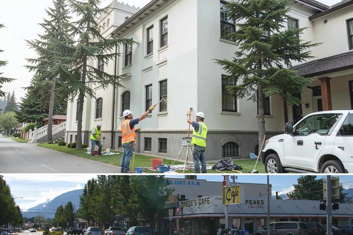 Headstone Cleaning in North Bend, King County, WA - Drier summer months offer ideal conditions for cleaning and allowing markers to fully dry between steps.