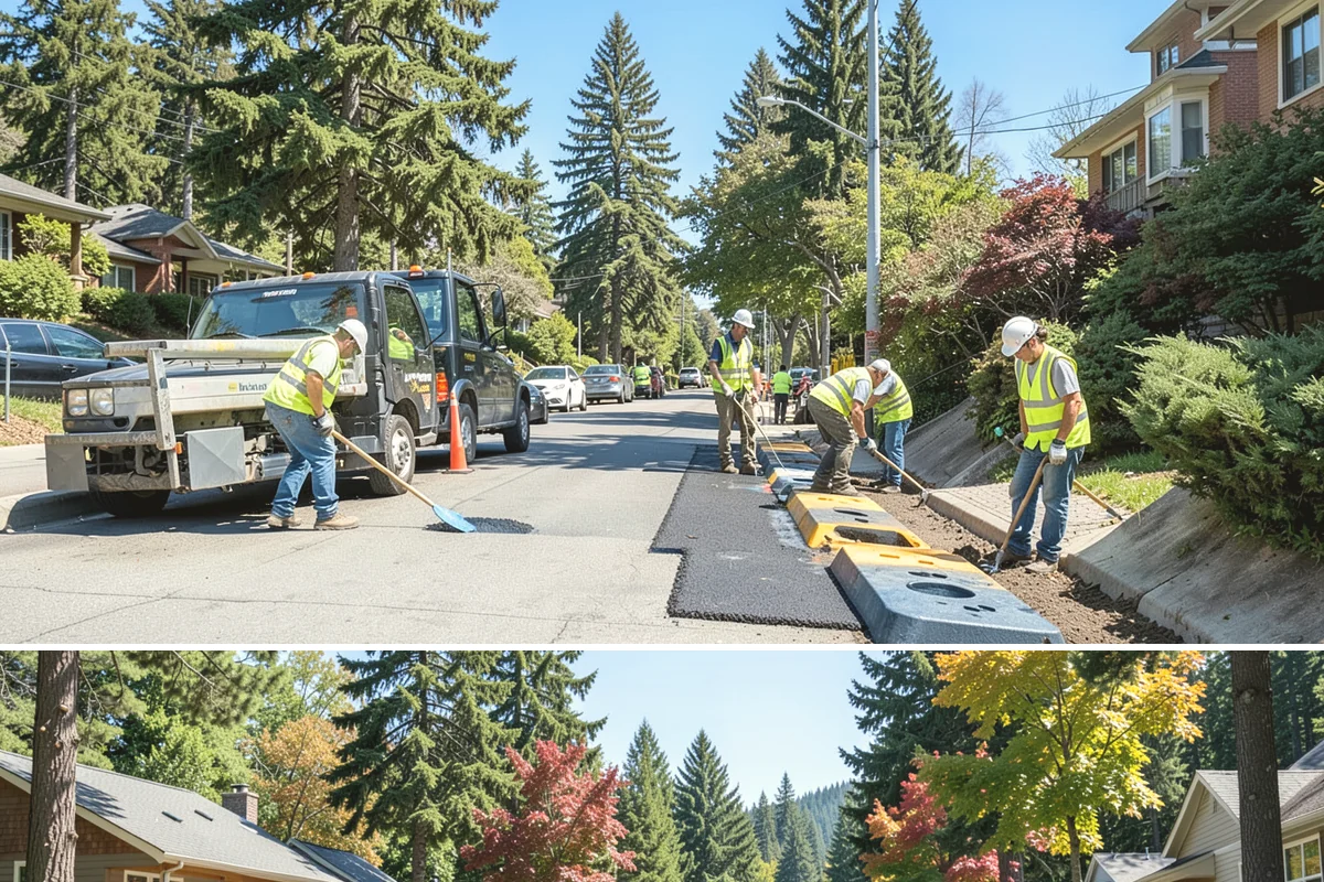 Headstone Cleaning in Orting, Pierce County, WA - Drier summer months offer ideal conditions for cleaning and allowing markers to fully dry between steps.